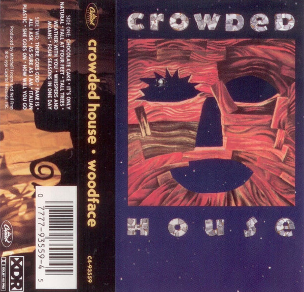 Crowded House - Woodface [Cassette] | Capitol Records (C4-93559) - 2