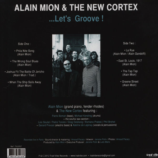Alain Mion & The New Cortex - ...Let's Groove! | Trad Vibe (TVLP07) - 2 Alain Mion & The New Cortex - ...Let's Groove! | Trad Vibe (TVLP07) - 2