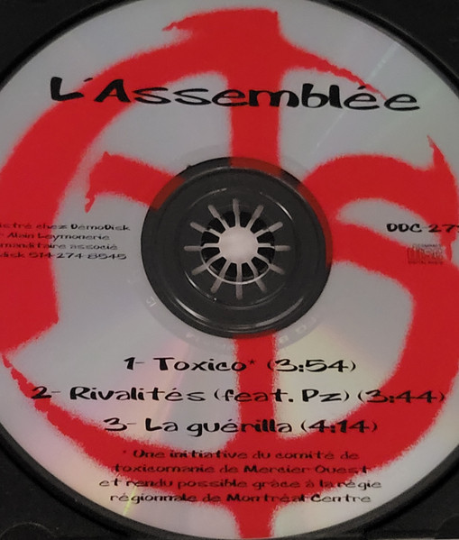 L'Assemblée - La Guérilla | Not On Label (AS-CD-558) - 3