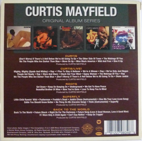Curtis Mayfield - Original Album Series | Warner Music (R2 522065) - 2