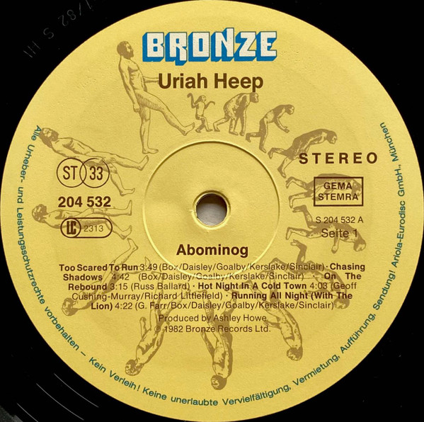 Uriah Heep - Abominog | Bronze (204 532) - 3