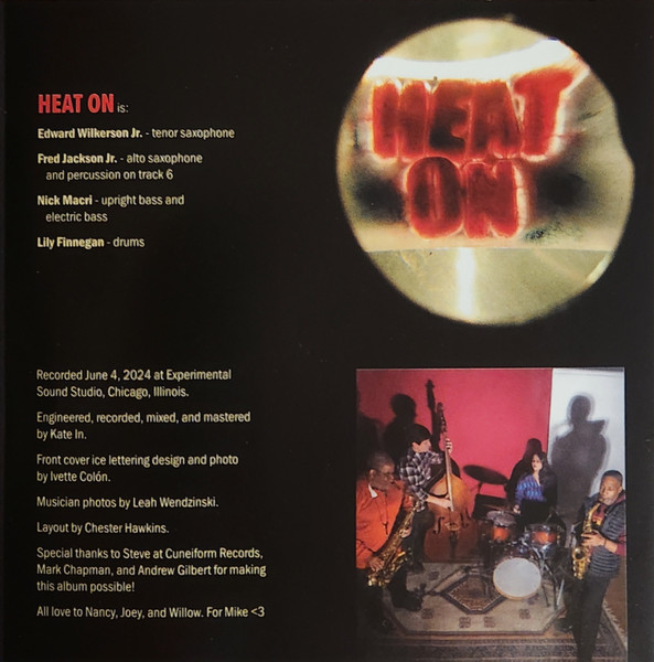 Heat On - Heat On | Cuneiform Records (Rune 542) - 3 Heat On - Heat On | Cuneiform Records (Rune 542) - 3