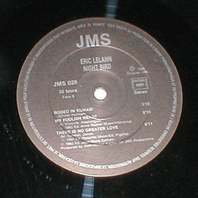 Eric Le Lann - Night Bird | JMS. (JMS 028) - 4