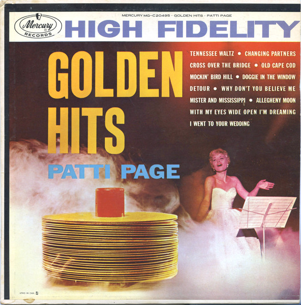 Patti Page - Golden Hits | Mercury (MG-C20495) - main Patti Page - Golden Hits | Mercury (MG-C20495) - main