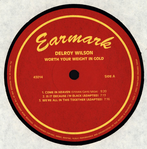 Delroy Wilson - Worth Your Weight In Gold | Earmark (43014) - 3 Delroy Wilson - Worth Your Weight In Gold | Earmark (43014) - 3