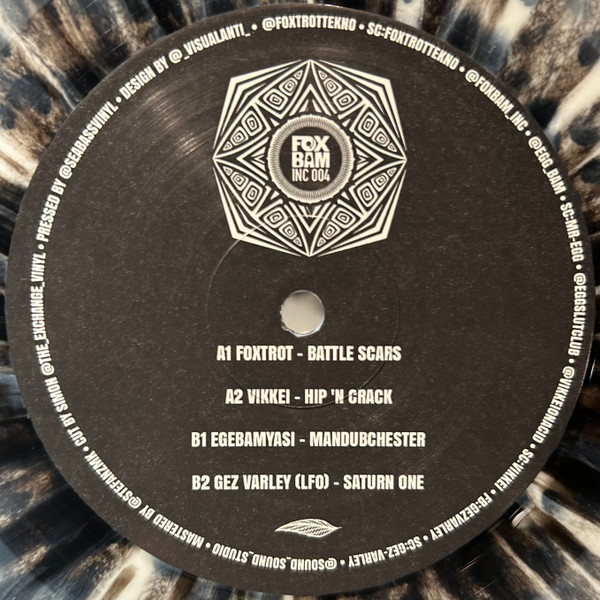 Foxtrot / Vikkei / Ege Bam Yasi / Gez Varley - FBI 004 | FoxBam Inc (FBI 004) - 4 Foxtrot / Vikkei / Ege Bam Yasi / Gez Varley - FBI 004 | FoxBam Inc (FBI 004) - 4