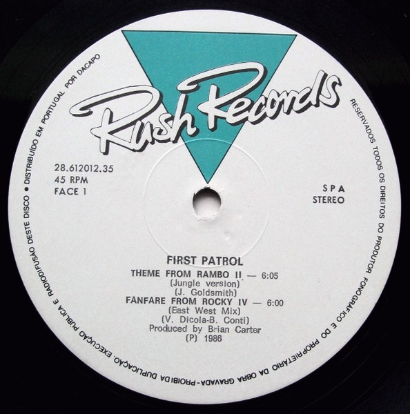 First Patrol - Theme From Rambo II | Rush Records (28.612012.35) - 3