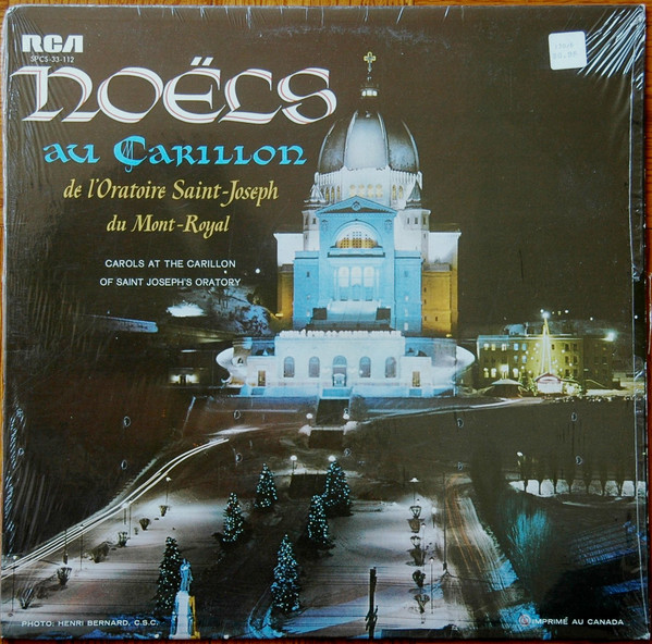 Émilien Allard - Noëls Au Carillon De L'Oratoire Saint-Joseph (Carols At The Carillon Of Saint Joseph's Oratory) | RCA Victor (SPCS-33-112) - main Émilien Allard - Noëls Au Carillon De L'Oratoire Saint-Joseph (Carols At The Carillon Of Saint Joseph's Oratory) | RCA Victor (SPCS-33-112) - main