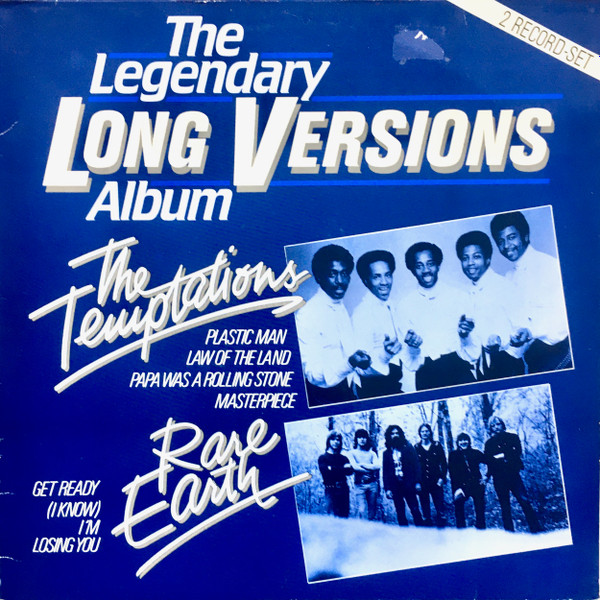 The Temptations / Rare Earth - The Legendary Long Versions Album | Motown (WL 72311 (2)) - main