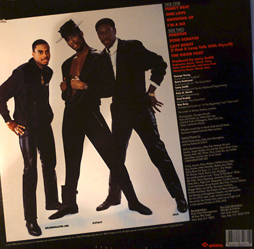Whodini - Back In Black | Jive (JL8-8407) - 2