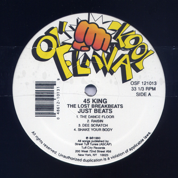 The 45 King - The Lost Breakbeats: Just Beats | Ol' Skool Flava (OSF 121013) - main The 45 King - The Lost Breakbeats: Just Beats | Ol' Skool Flava (OSF 121013) - main