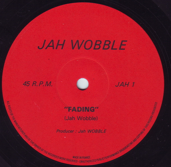 Jah Wobble - Fading : Nocturnal | Lago Records (UK) (JAH 1) - 3 Jah Wobble - Fading : Nocturnal | Lago Records (UK) (JAH 1) - 3