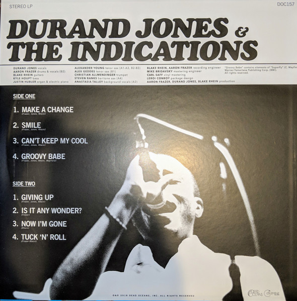 Durand Jones & The Indications - Durand Jones & The Indications | Dead Oceans (DOC157) - 2