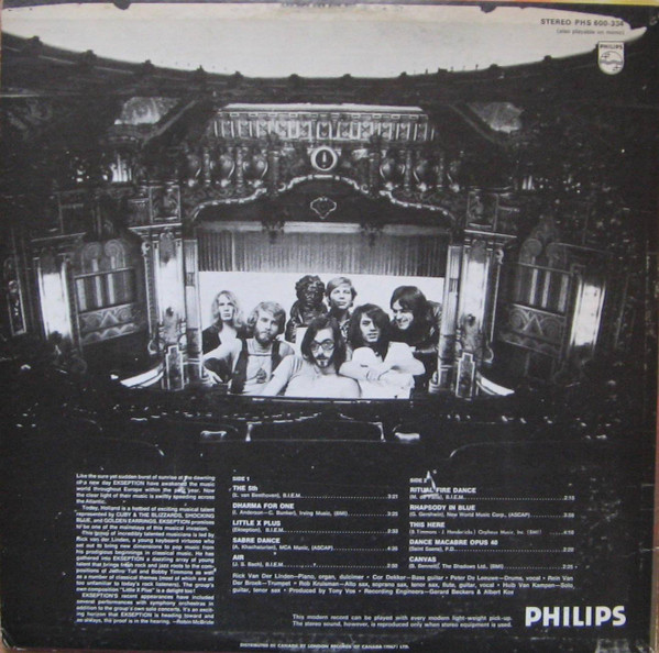 Ekseption - Ekseption | Philips (PHS 600-334) - 2