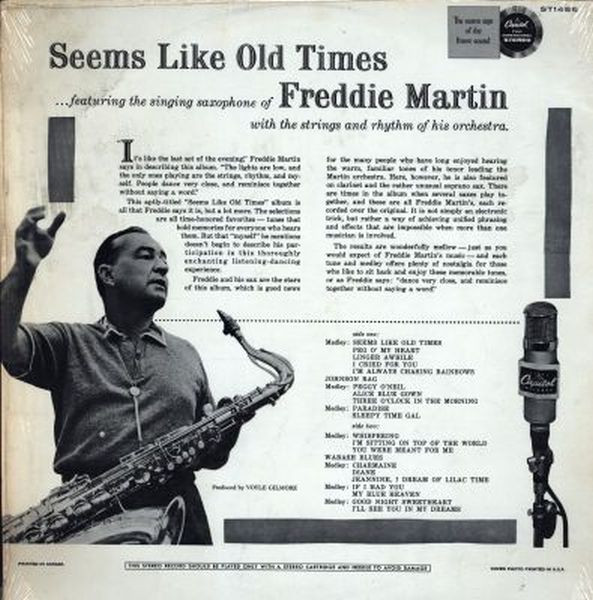 Freddy Martin - Seems Like Old Times | Capitol Records (ST 1486) - 2 Freddy Martin - Seems Like Old Times | Capitol Records (ST 1486) - 2