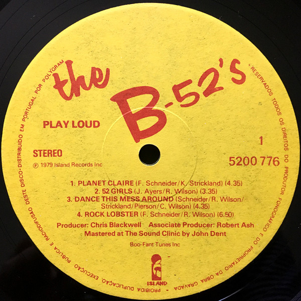 The B-52's - The B-52's | Island Records (5200 776) - 2 The B-52's - The B-52's | Island Records (5200 776) - 2