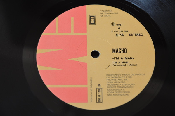 Macho - I'm A Man | EMI (8E 072 61959) - 3
