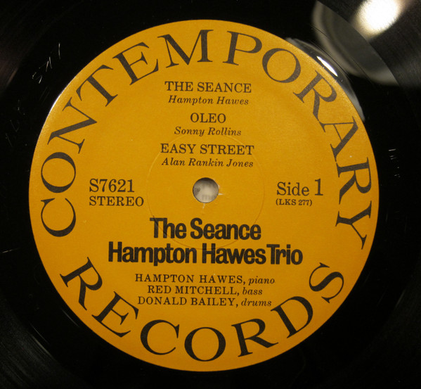 Hampton Hawes Trio - The Seance | Contemporary Records (S7621) - 4