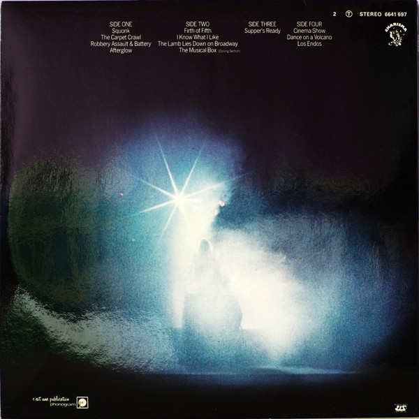 Genesis - Seconds Out | Charisma (6641 697) - 4