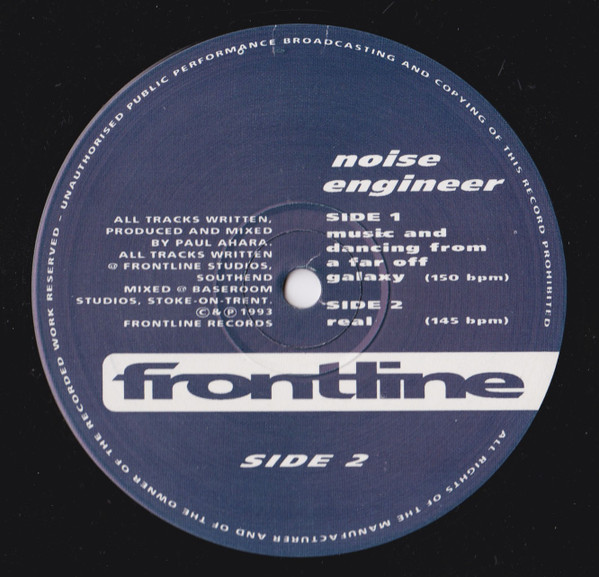 Noise Engineer - Music And Dancing From A Far Off Galaxy | Frontline (FRNT 001) - main