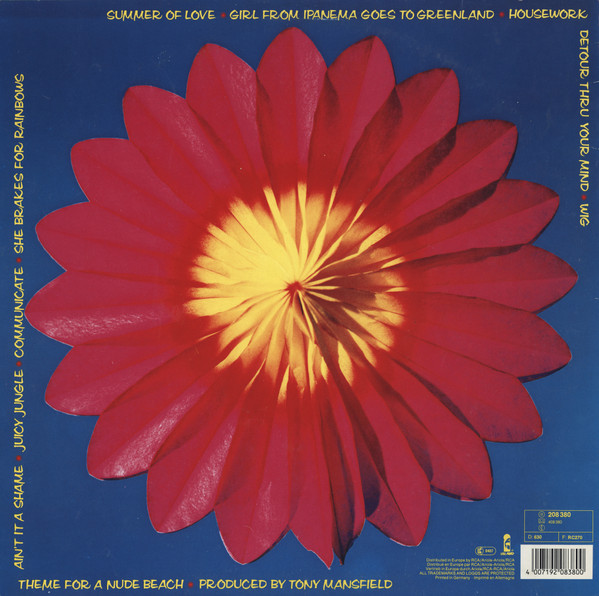 The B-52's - Bouncing Off The Satellites | Island Records (208 380) - 2