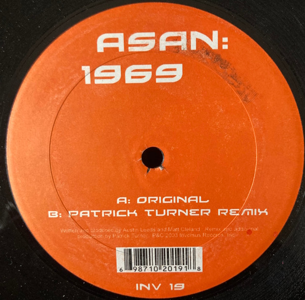 ASAN - 1969 (Disc 1) | Inversus Records (INV19)