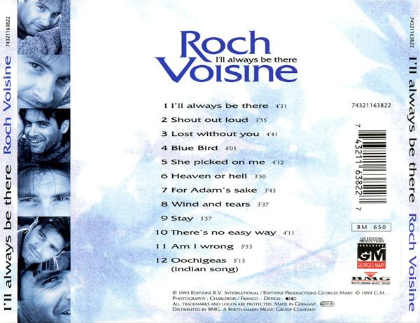 Roch Voisine - I'll Always Be There | Les Editions Productions Georges Mary (74321163822) - 2 Roch Voisine - I'll Always Be There | Les Editions Productions Georges Mary (74321163822) - 2