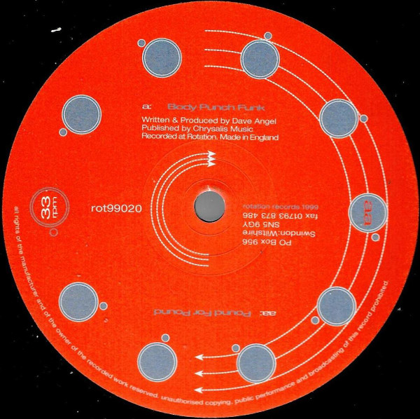 Dave Angel - Knockout EP | Rotation Records (rot99020) - 2