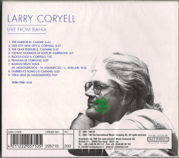 Larry Coryell - Live From Bahia | Past Perfect Silver Line (205710-203) - 2