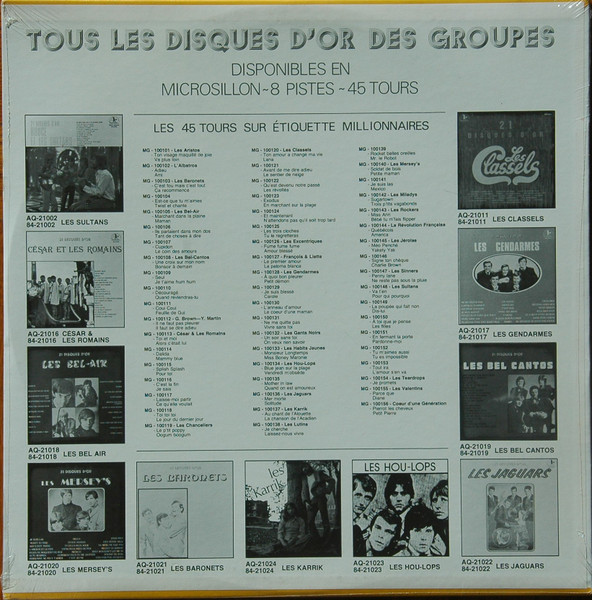 Les Jaguars - 21 Disques D'Or [Vinyl] | Les Archives Du Disque Québécois (AQ-21022) - 2