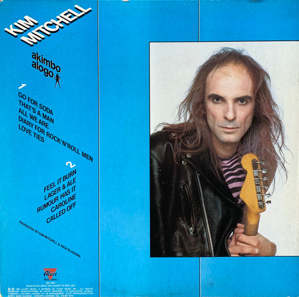 Kim Mitchell - Akimbo Alogo | Alert Records (BD 1001) - 2