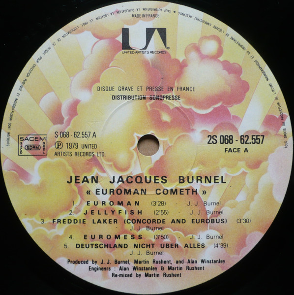 J.J. Burnel - Euroman Cometh | United Artists Records (2S 068 62557) - 3 J.J. Burnel - Euroman Cometh | United Artists Records (2S 068 62557) - 3