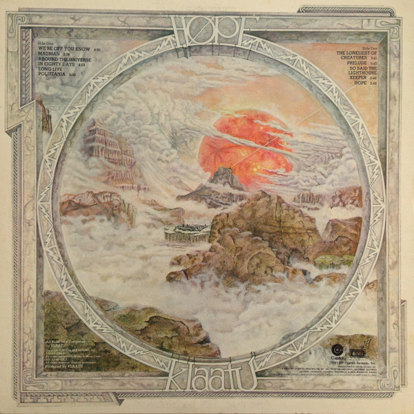 Klaatu - Hope | Capitol Records (ST-11633) - 2 Klaatu - Hope | Capitol Records (ST-11633) - 2