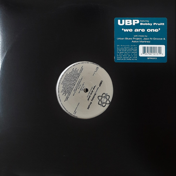 Urban Blues Project Featuring Bobby Pruit - We Are One | Soulfuric Recordings (SFR-0013)