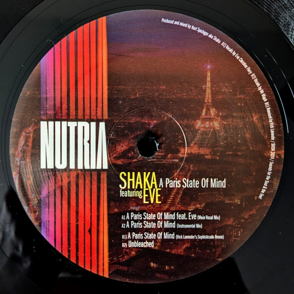 Shaka Featuring Eve - A Paris State Of Mind | Nutria Sounds (NUTRIA 001)