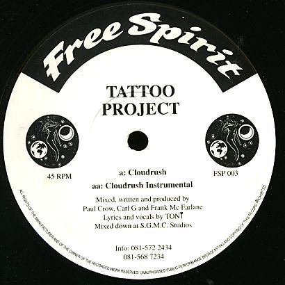 Tattoo Project - Cloudrush | Free Spirit Records (FSP 003) - main