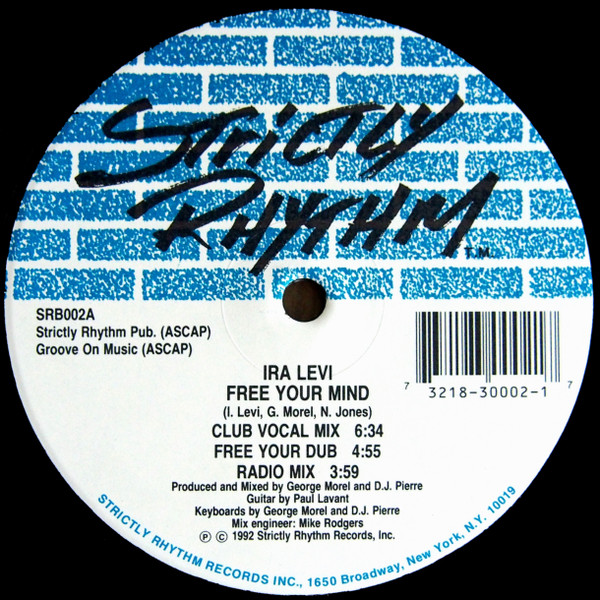 Ira Levi - Free Your Mind | Strictly Rhythm (SRB002)