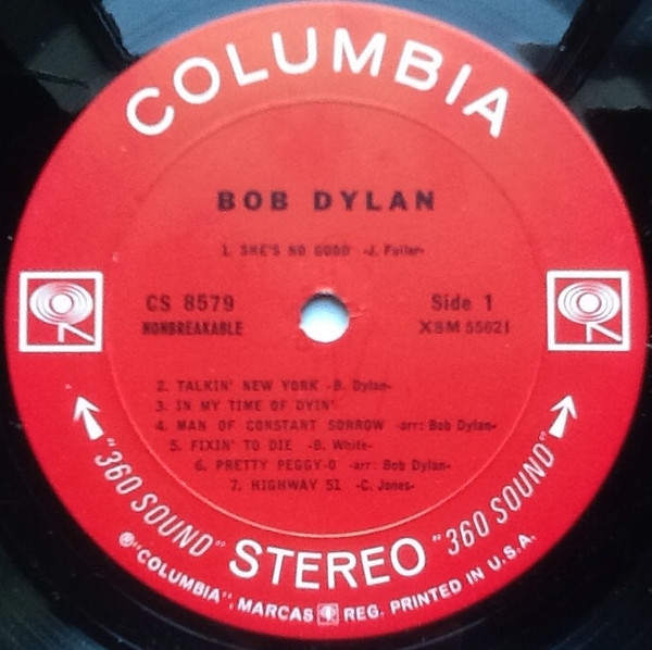 Bob Dylan - Bob Dylan | Columbia (CS 8579) - main
