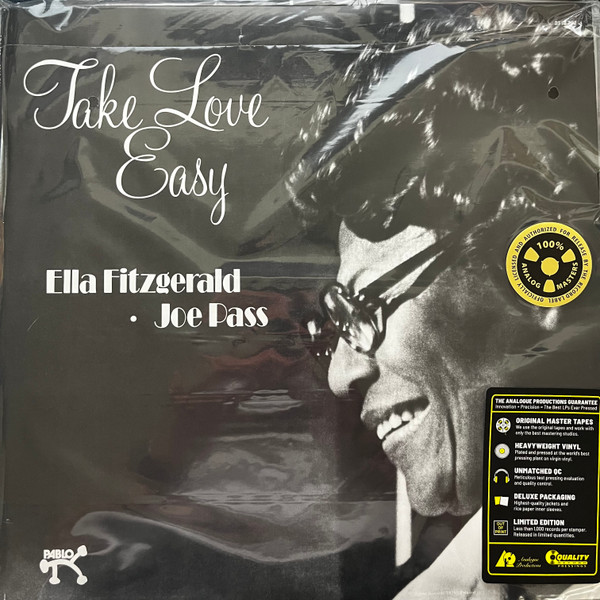 Ella Fitzgerald • Joe Pass - Take Love Easy | Acoustic Sounds (APJ 159) - main