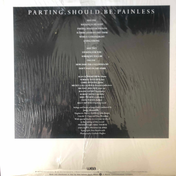 Roger Daltrey - Parting Should Be Painless | WEA (250 298-1) - 2