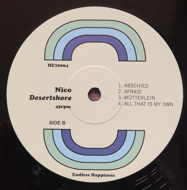 Nico - Desertshore (Unofficial) [Vinyl] | Endless Happiness (HE70004) - 4