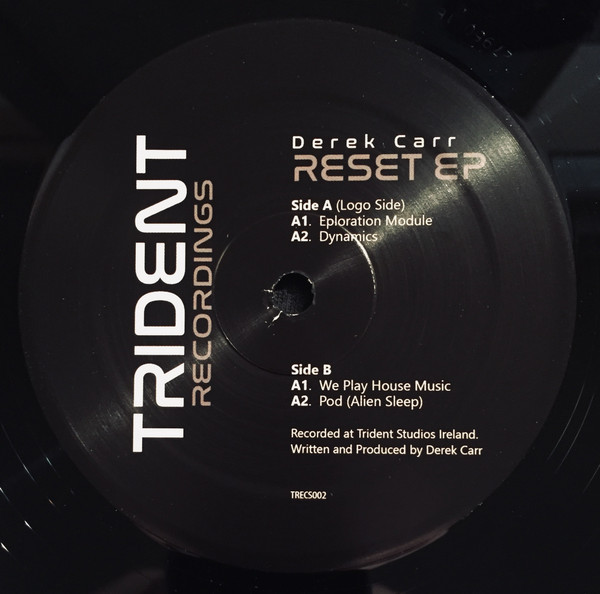 Derek Carr - Reset EP | Trident Recordings (TRECS002) - main