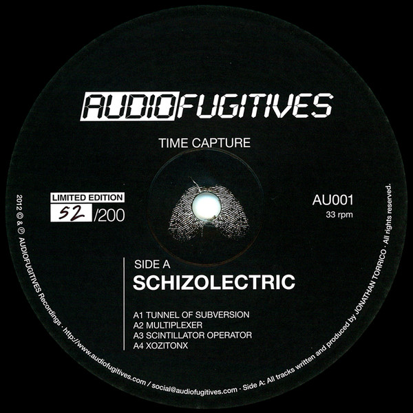 Schizolectric / Annechoic - Time Capture | Audiofugitives (AU001)