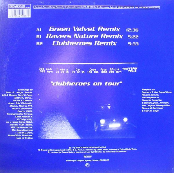 Clubheroes - Smurf's Revenge "The Dum Dum Remixes" | Formaldehyd (FORM 037) - main Clubheroes - Smurf's Revenge "The Dum Dum Remixes" | Formaldehyd (FORM 037) - main