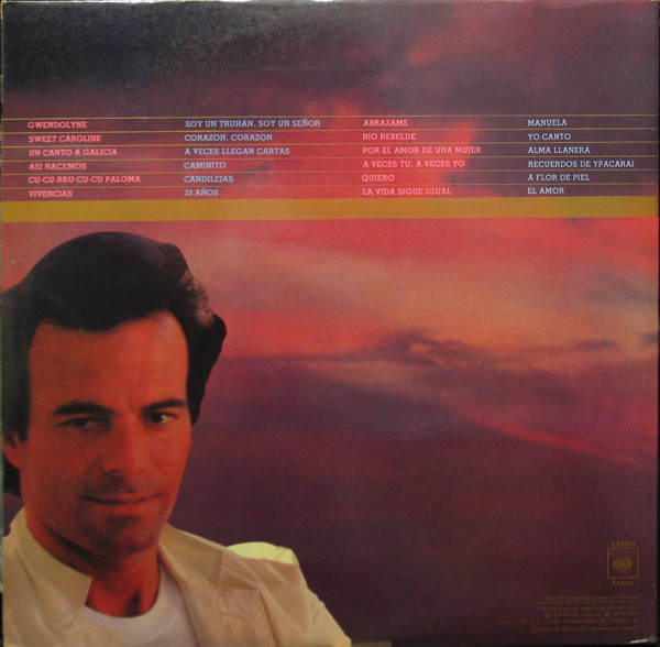 Julio Iglesias - 24 Exitos De Oro | CBS (S 88454) - 2 Julio Iglesias - 24 Exitos De Oro | CBS (S 88454) - 2