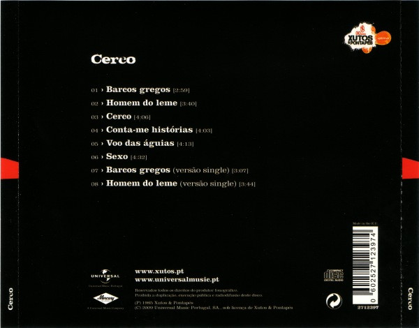 Xutos & Pontapés - Cerco | Universal Music Portugal (2712397) - 2