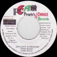 Yami Bolo - Jah Love Is Amazing | People's Choice Records (16335) - main