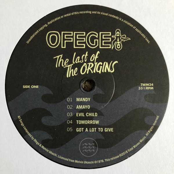 Ofege - The Last Of The Origins | Tidal Waves Music (TWM24) - 2 Ofege - The Last Of The Origins | Tidal Waves Music (TWM24) - 2