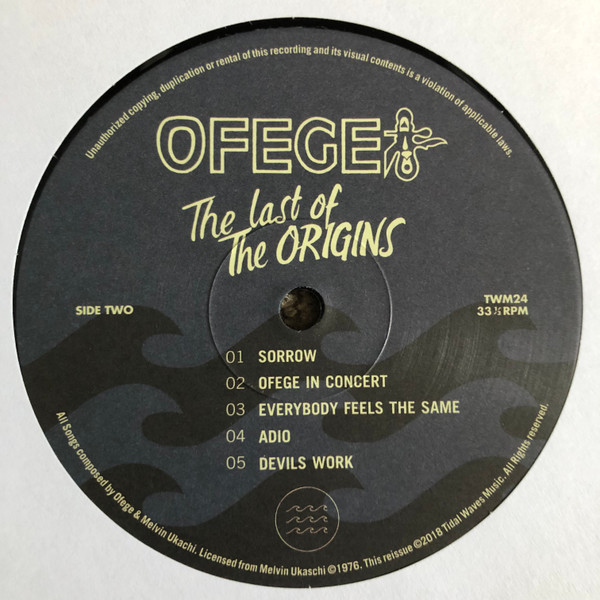 Ofege - The Last Of The Origins | Tidal Waves Music (TWM24) - 3 Ofege - The Last Of The Origins | Tidal Waves Music (TWM24) - 3