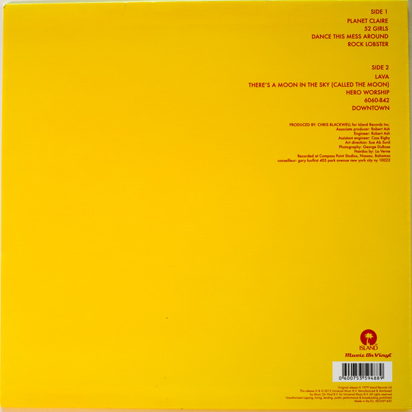 The B-52's - The B-52's | Music On Vinyl (MOVLP1420) - 2 The B-52's - The B-52's | Music On Vinyl (MOVLP1420) - 2